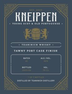 Kneippen ”Young Scot & Old Portuguese” (Teaninich) Tawny Port Finish 46%