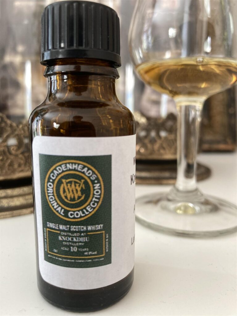 WM Cadenhead’s Knockdhu (2013) 10 yo 46%