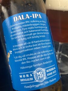 Dala-IPA (Mora Bryggeri) 6%